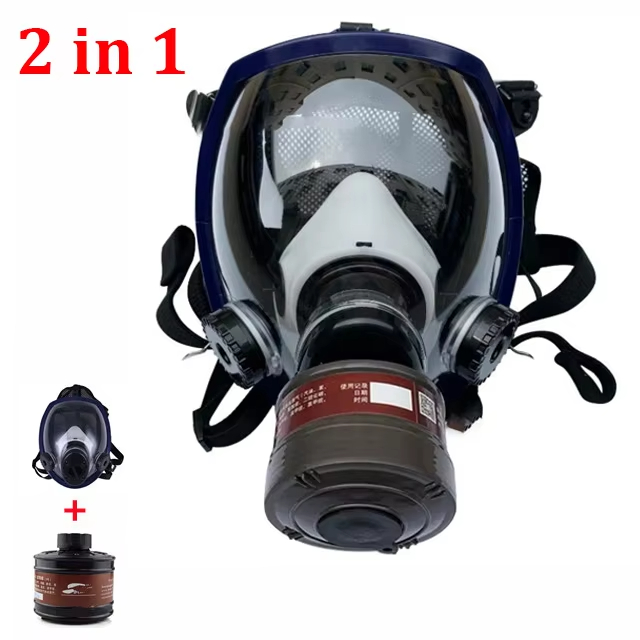 Dust Mask Construction - كامل الوجه قناع الغاز الكيميائية البيولوجية