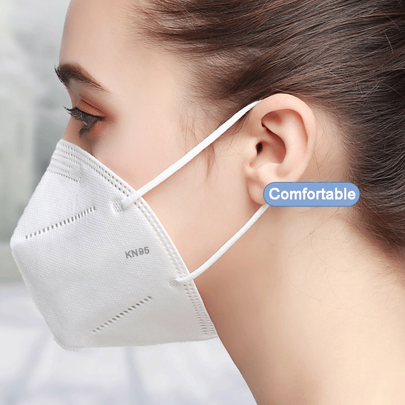 10-100 قطعة mascarillas FFP2 ق - مراجعة Disposable Surgical Mask وسعره