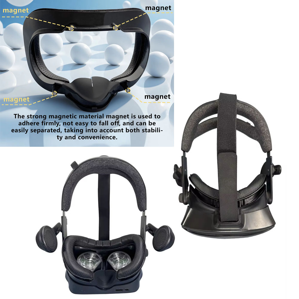 قناع مغناطيسي واسع لـ Valve In - مراجعة Silicone Mask Bracket وسعره