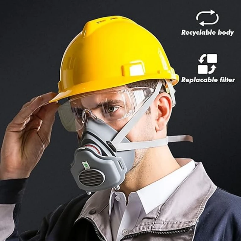 قناع الغبار، حماية القناع، تلم - مراجعة Dust Mask Construction وسعره
