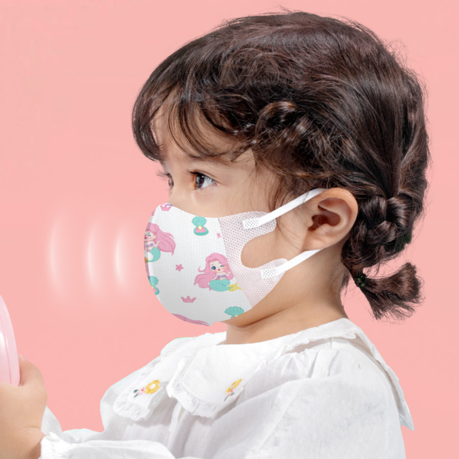 30 قطعة قناع الوجه ثلاثي الأبع - مراجعة Kids Face Mask وسعره