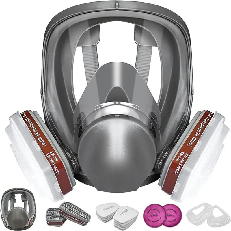 6800 اللوحة الصناعية رش التنفس - مراجعة Dust Mask Construction وسعره