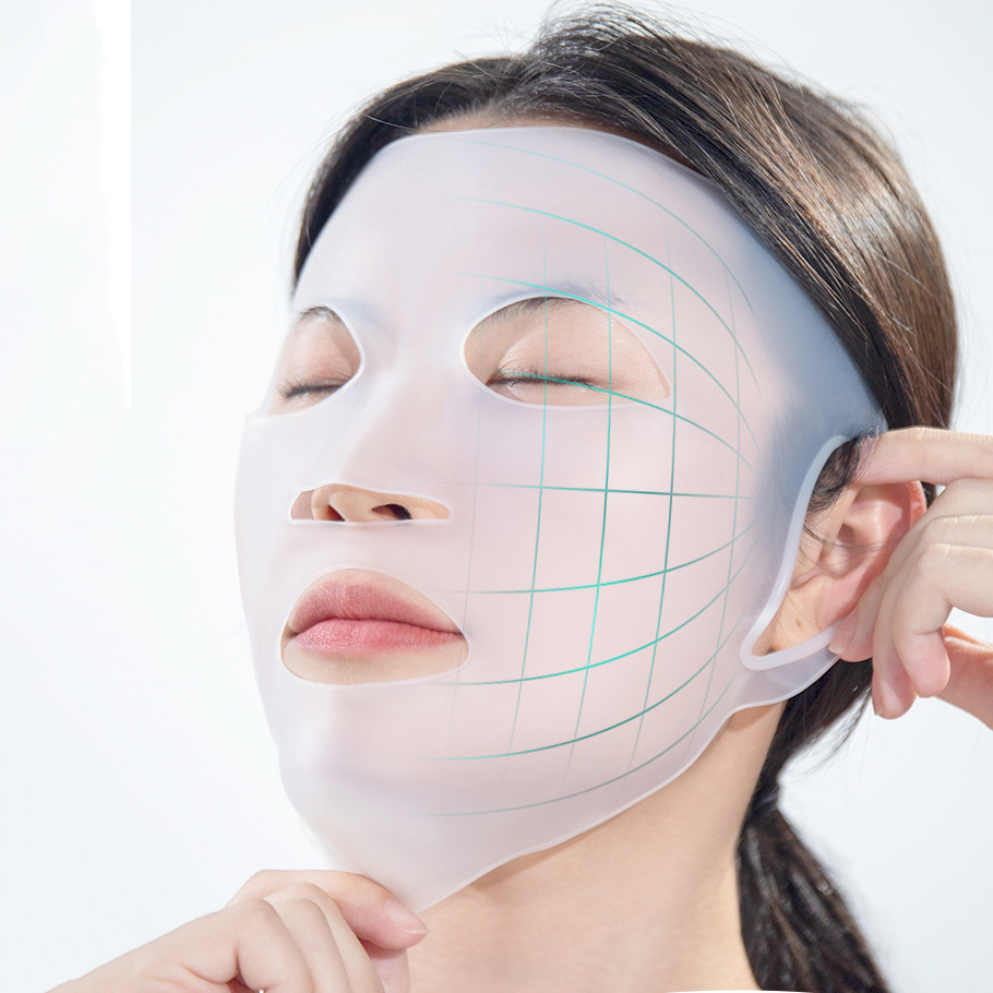 قطعة واحدة من غطاء قناع الوجه  - مراجعة Silicone Mask Bracket وسعره